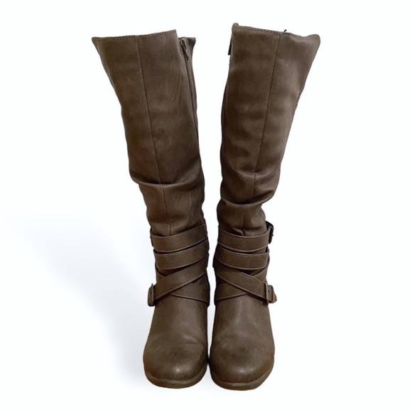 Mossimo Krissy Knee High Heeled Boots - Picture 2 of 13